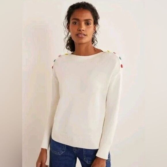 Boden Allendale Button sweater - Picture 1 of 6